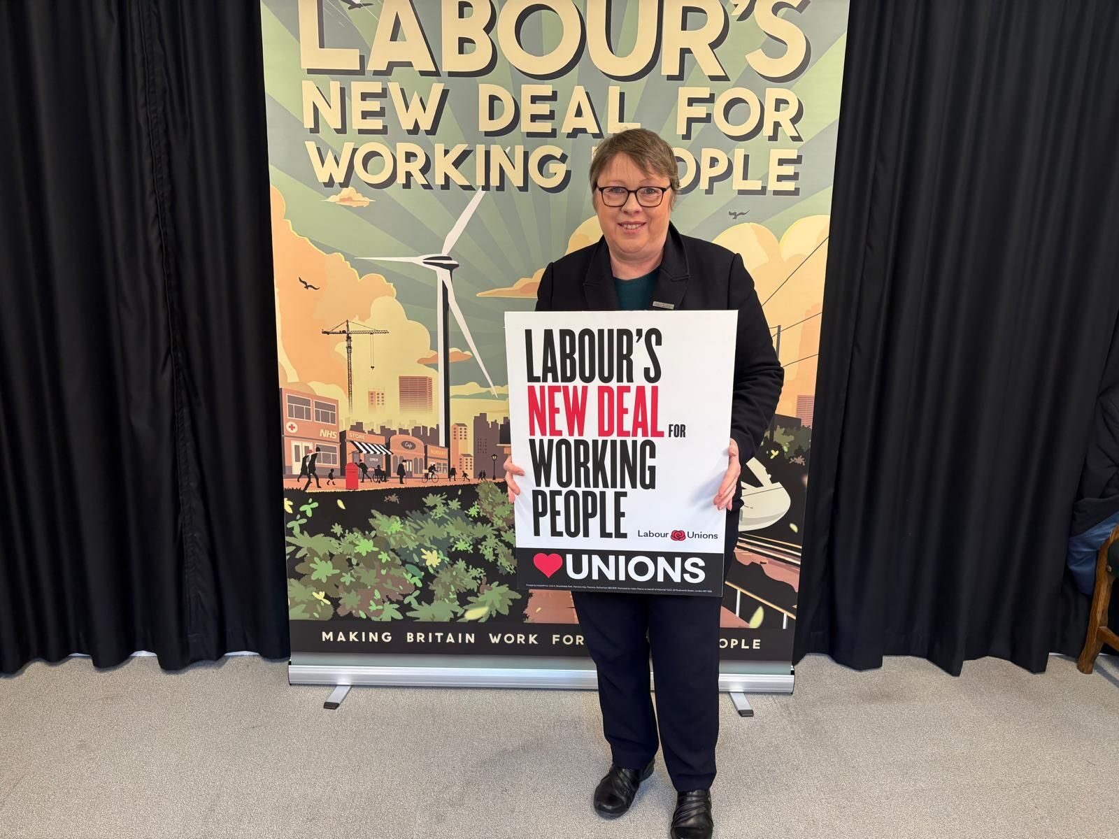Maria Eagle MP heart unions