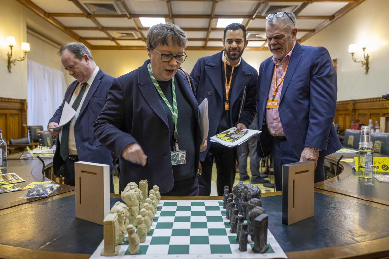 Maria Eagle MP Chess in Prisons