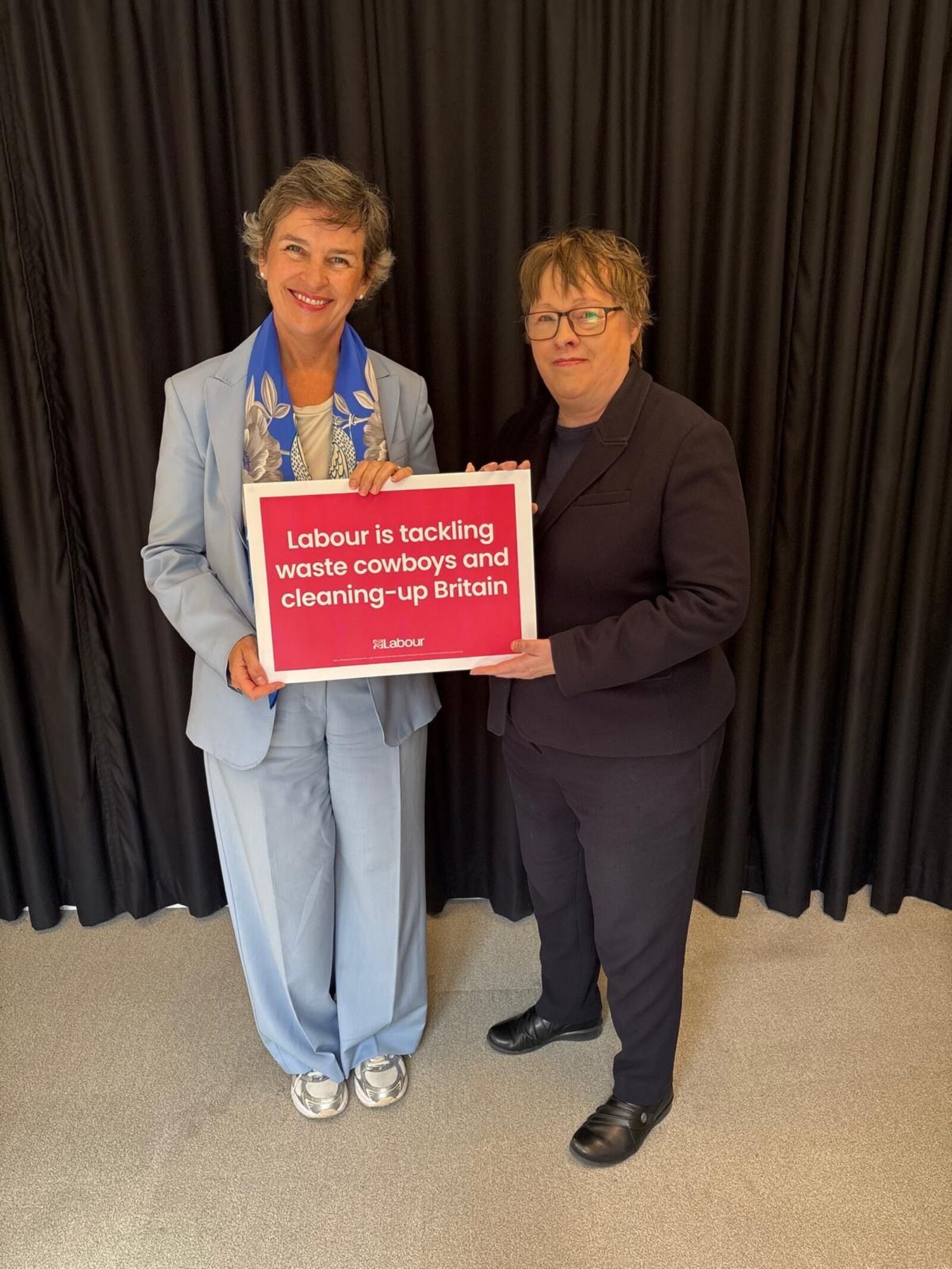 Maria Eagle MP new fly tipping powers